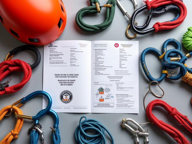 Catálogo de equipos de escalada certificados