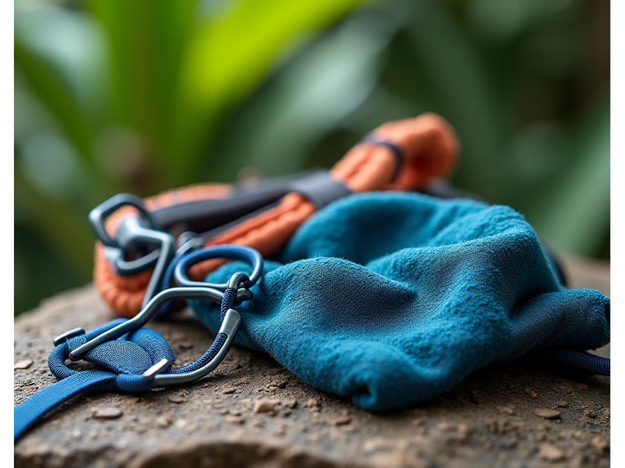 Equipos de escalada adaptados para clima tropical húmedo de Colombia