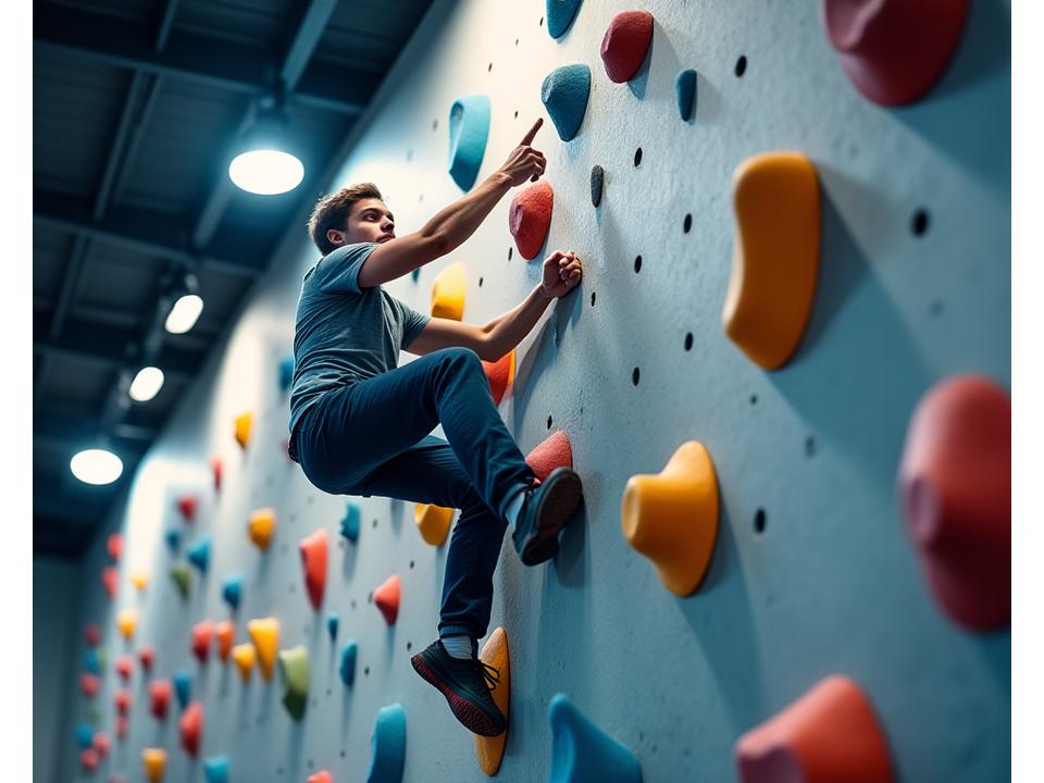 Escalada urbana en muros artificiales y competencias
