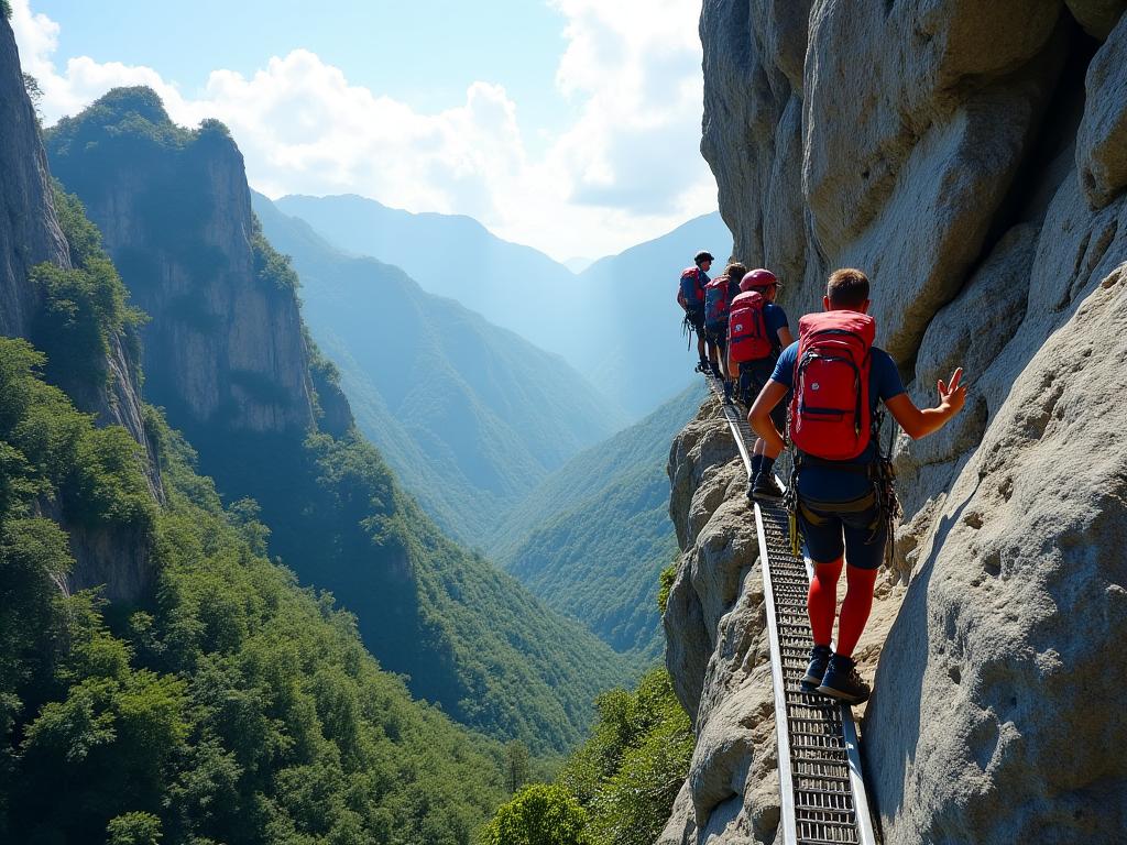 Vía ferrata, trekking y rutas híbridas en Colombia